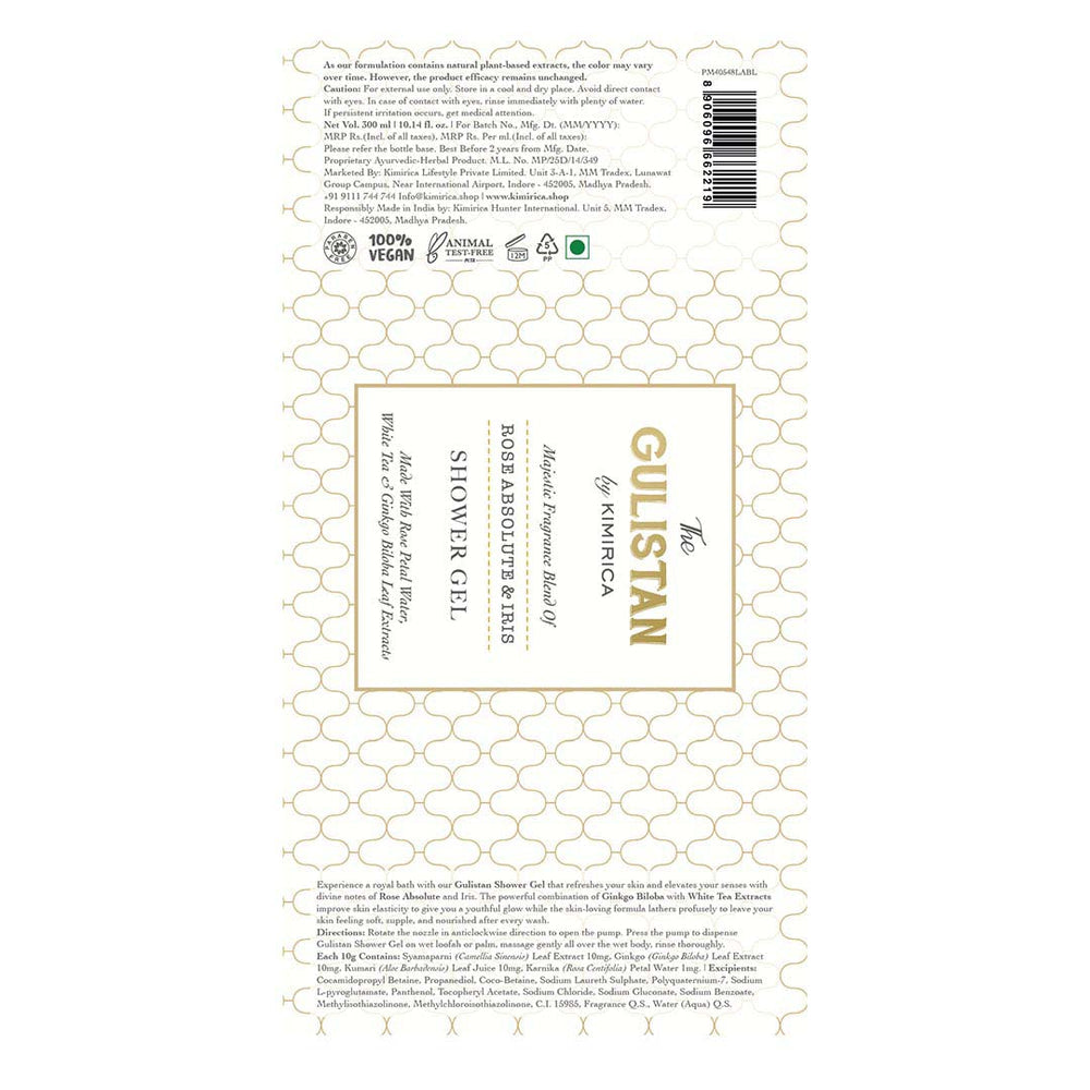 Krimica The Gulistan Rose Shower Gel