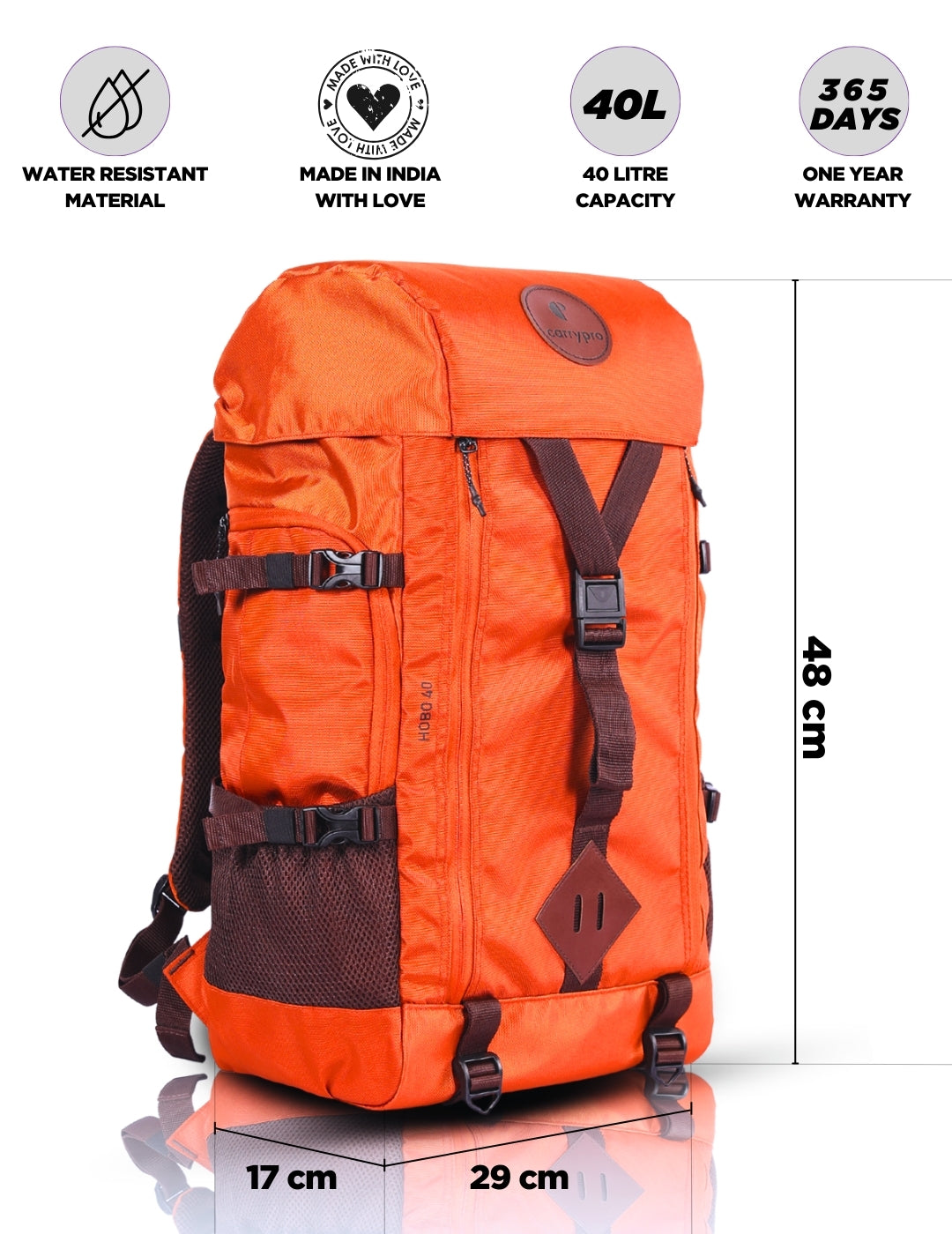 HOBO40 Functional Travel Backpack (40L)