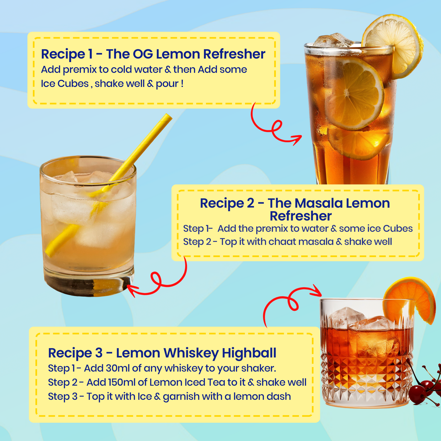 Zesty Lemon Iced Tea (Sugar-Free) | Refreshingly Tangy, Guilt-Free Hydration