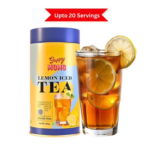 Zesty Lemon Iced Tea (Sugar-Free) | Refreshingly Tangy, Guilt-Free Hydration