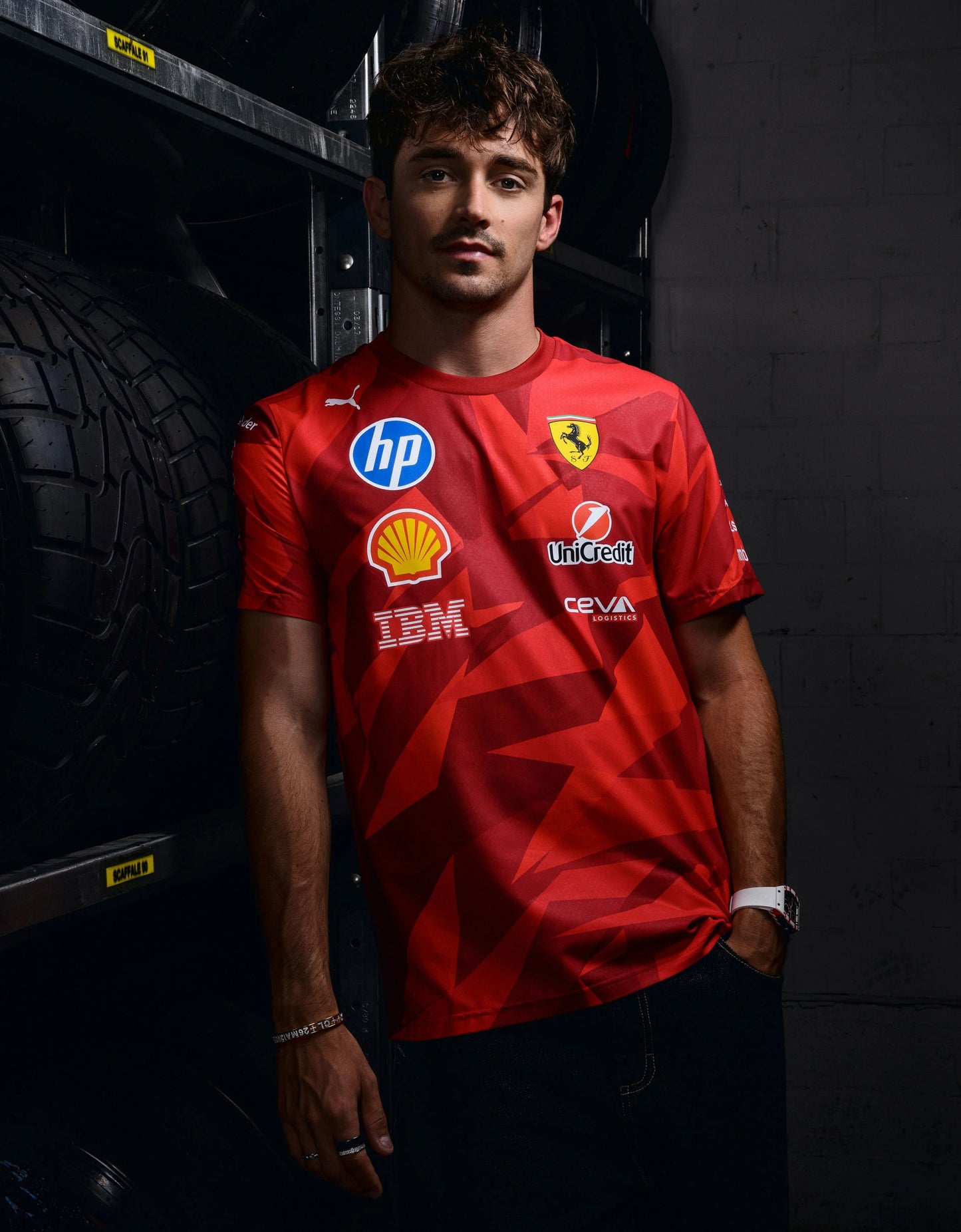 Scuderia Ferrari Drivers Jersey Tee - Las Vegas