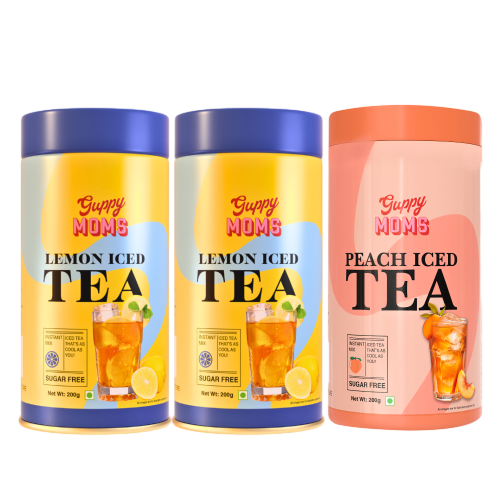 Zesty Lemon Iced Tea (Sugar-Free) | Refreshingly Tangy, Guilt-Free Hydration