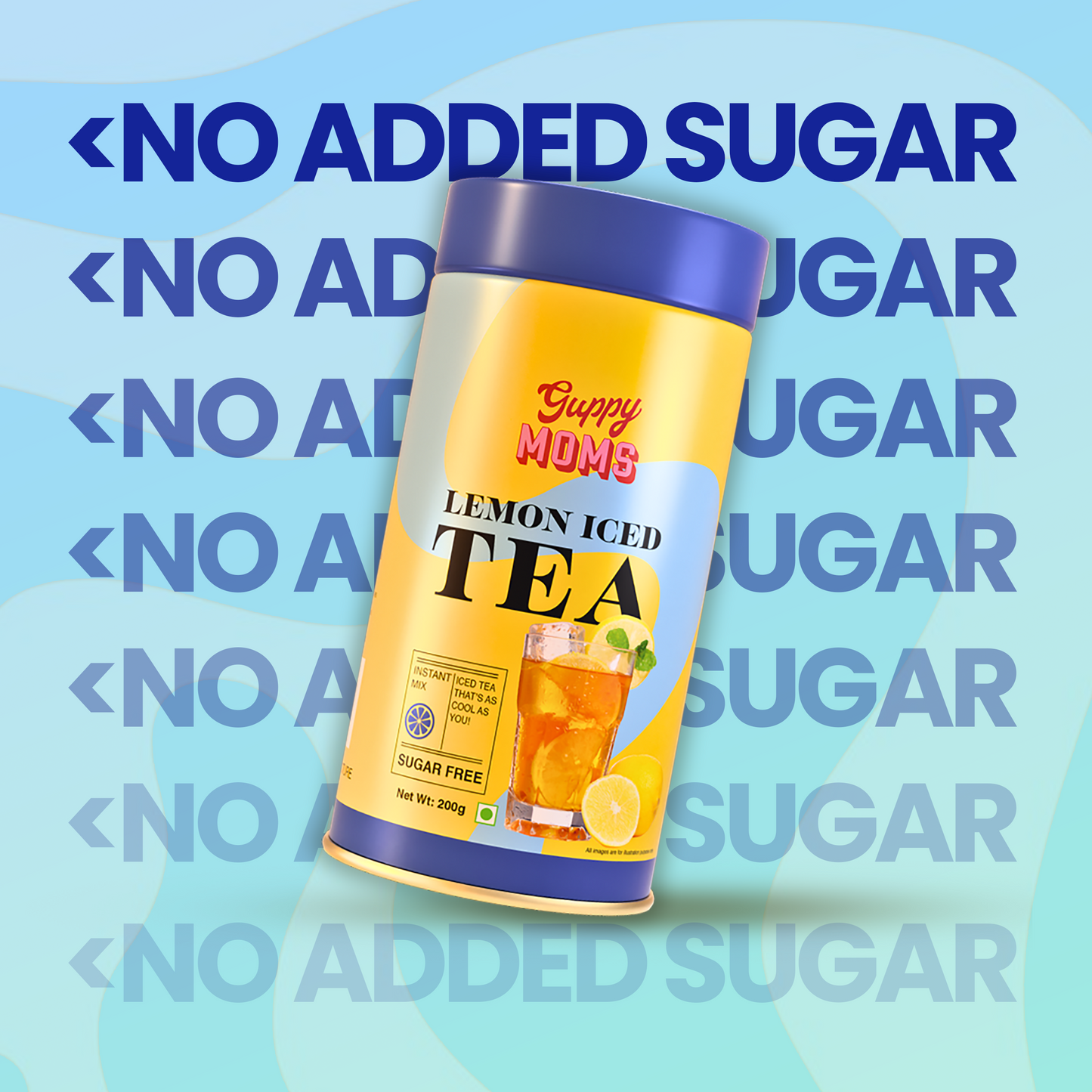 Zesty Lemon Iced Tea (Sugar-Free) | Refreshingly Tangy, Guilt-Free Hydration