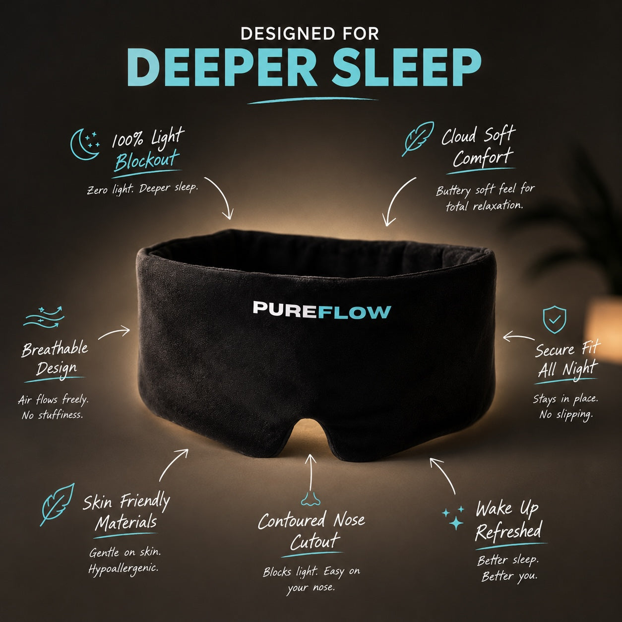 DEEP SLEEP MASK BY PUREFLOW