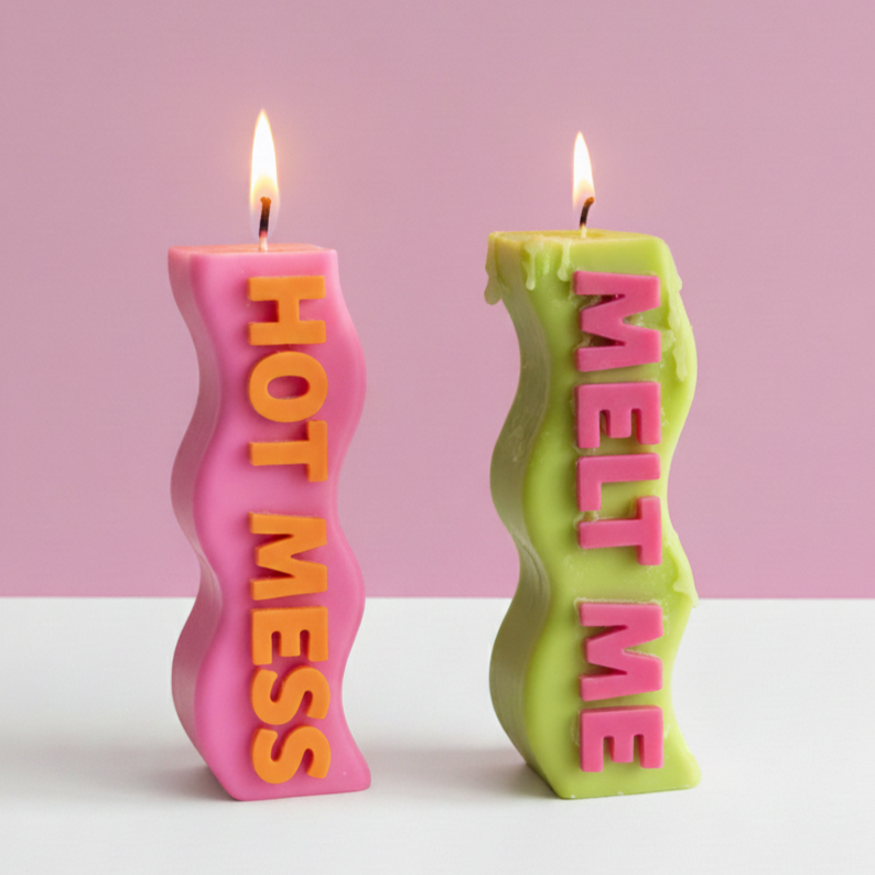 Hot & Melt Candle Set