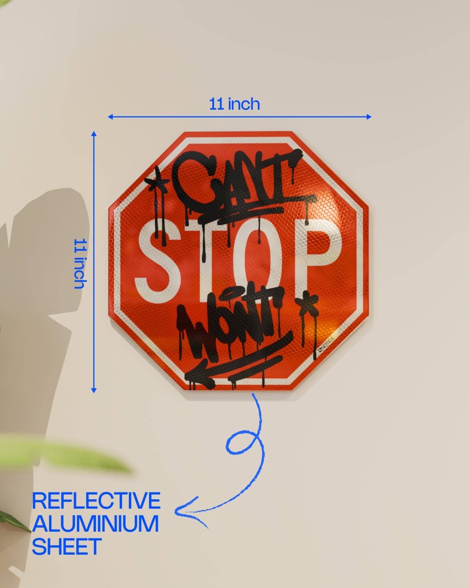 CAN'T STOP WILL STOP - Notice