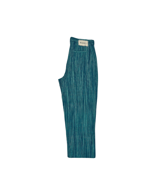 Ocean Haze & Tide Handwoven Co - ord Set – 100% Cotton, Made With Love - Kaaro - handwoven cotton - sustainable - ethical