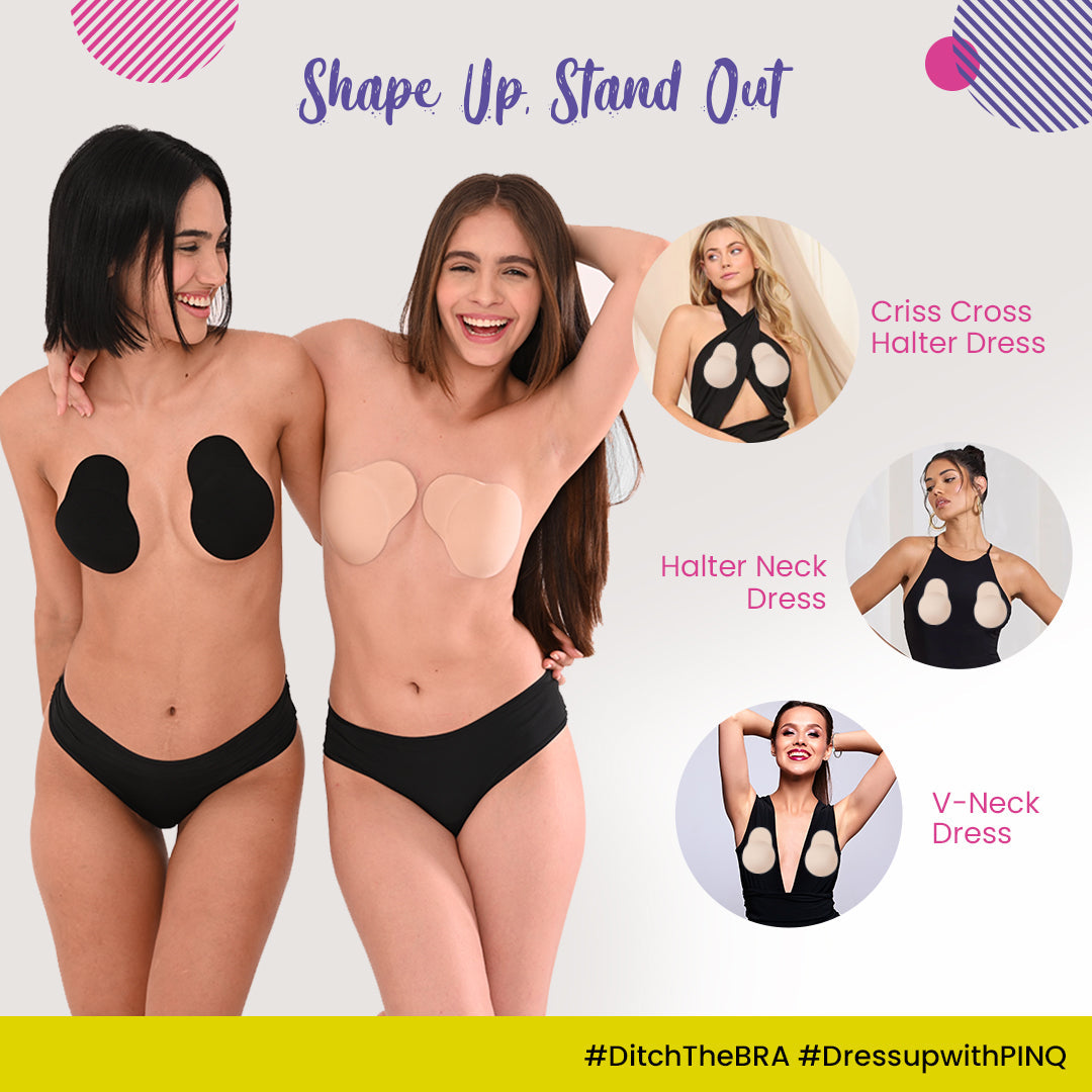 Breast Cups | Pink Polka
