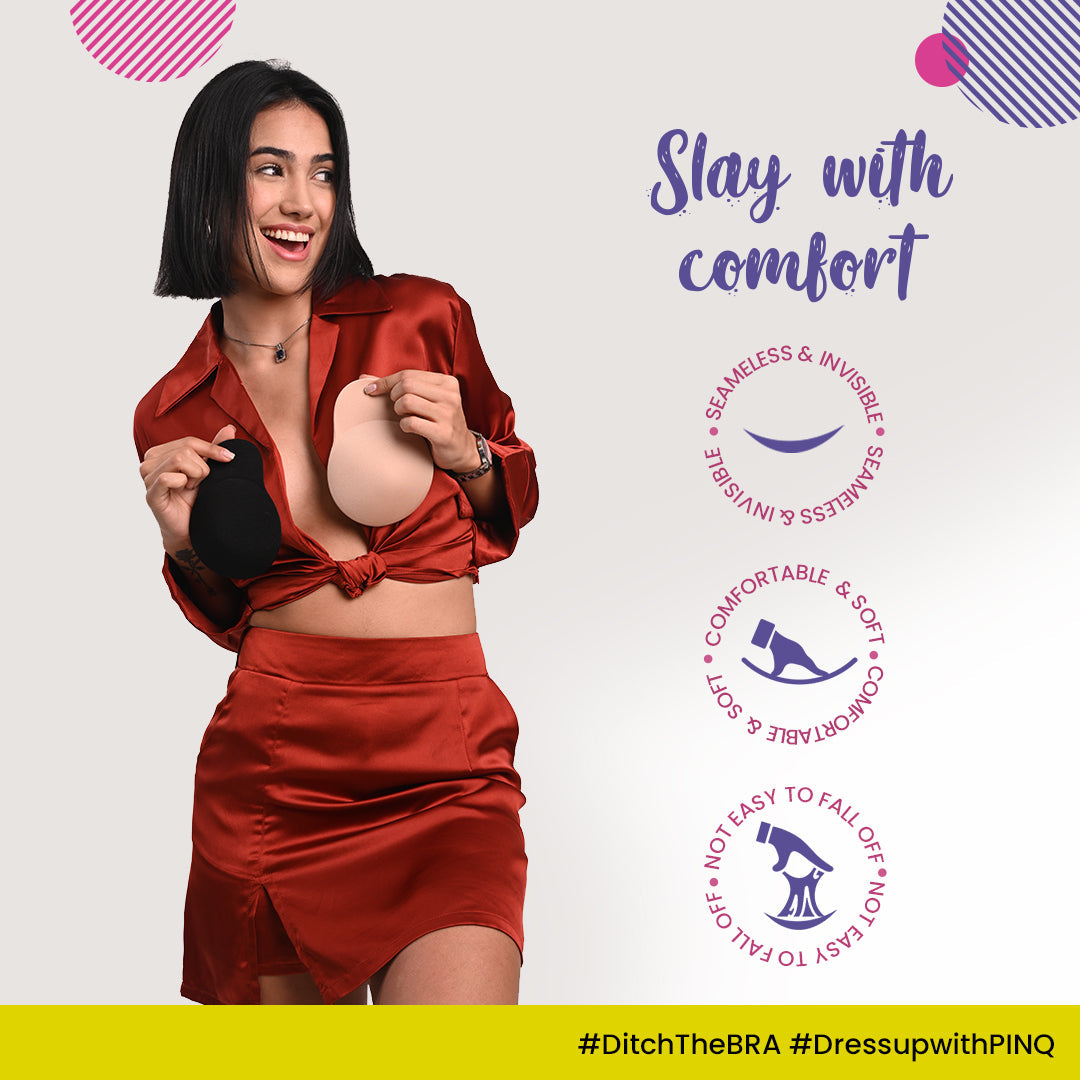 Breast Cups | Pink Polka