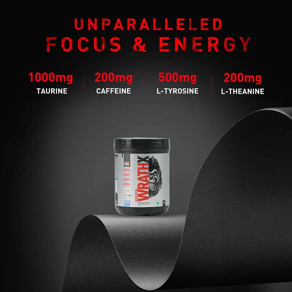 MuscleBlaze Pre Workout WrathX  340 g