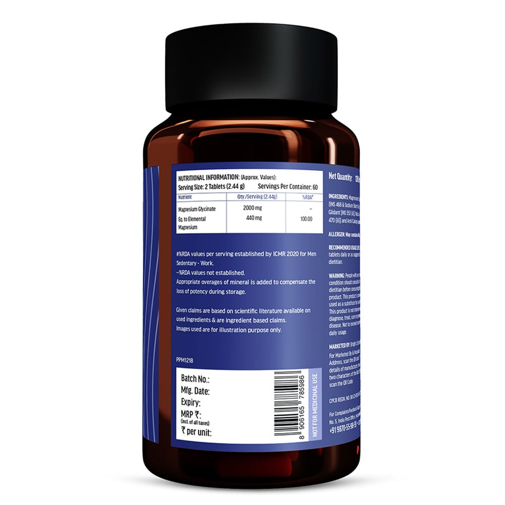 HK Vitals Magnesium Glycinate