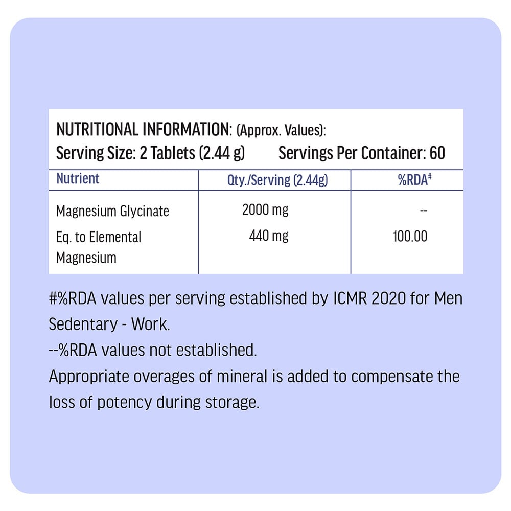 HK Vitals Magnesium Glycinate