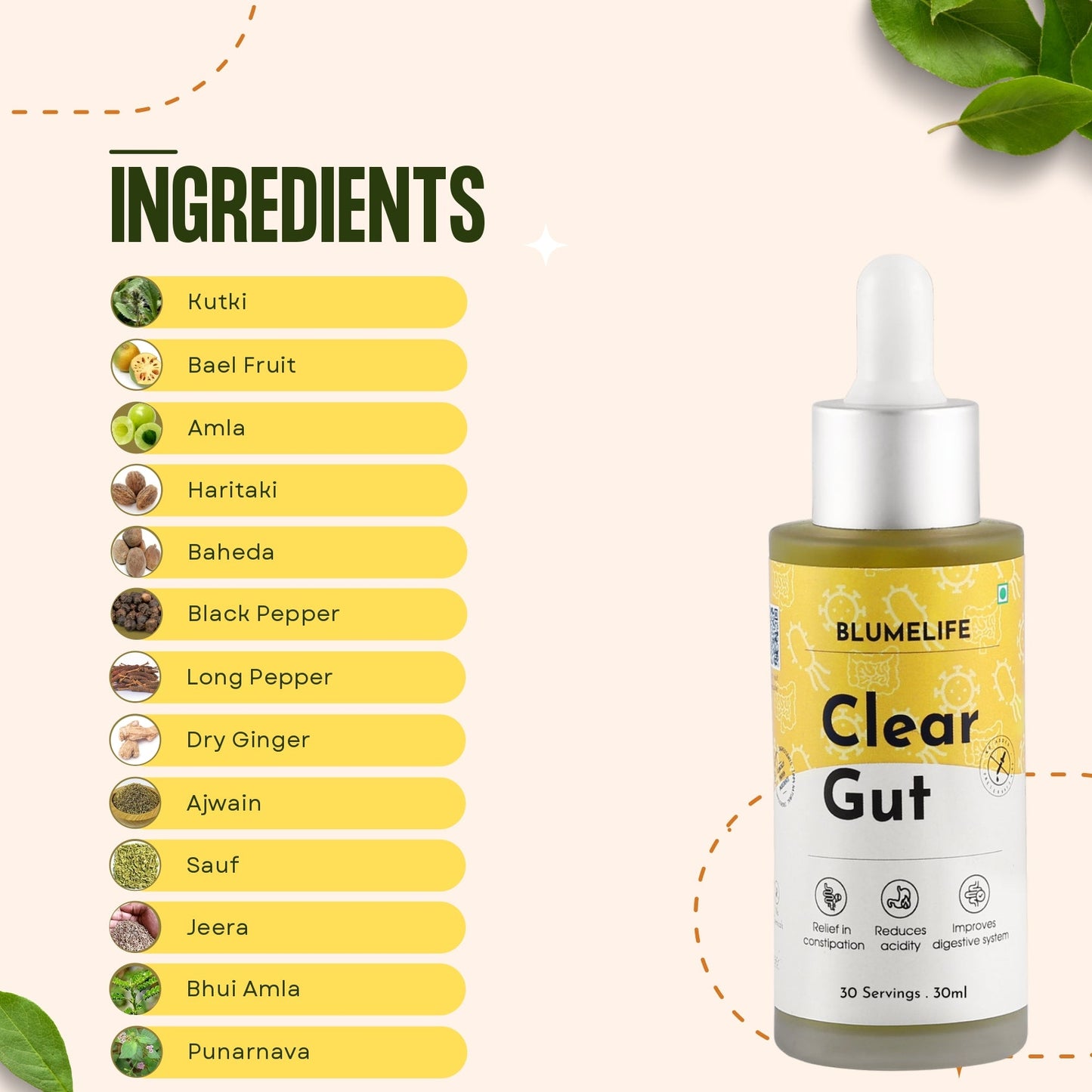 Clear Gut Drops | For Gut Health