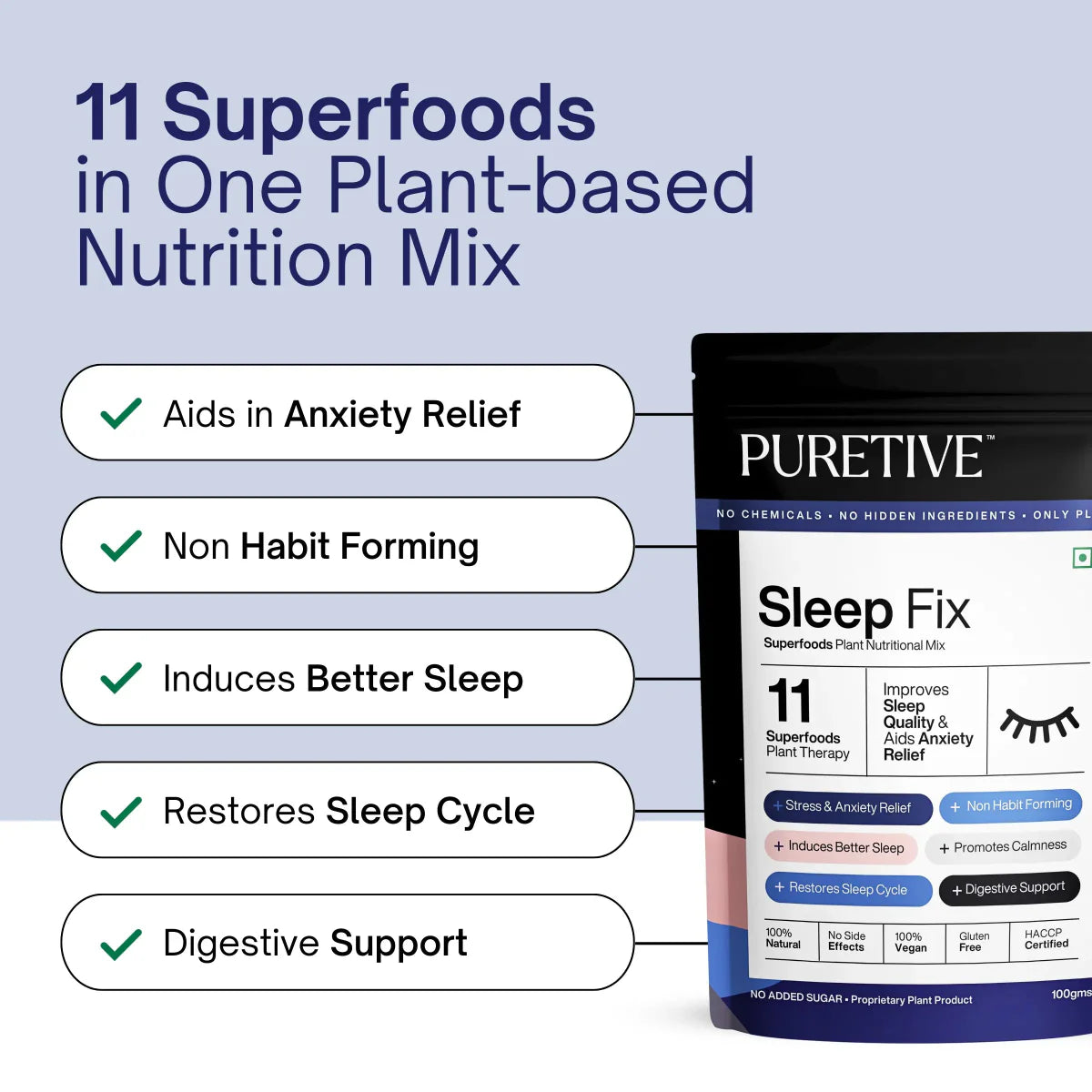 Sleep Fix Superfoods Mix | Puretive