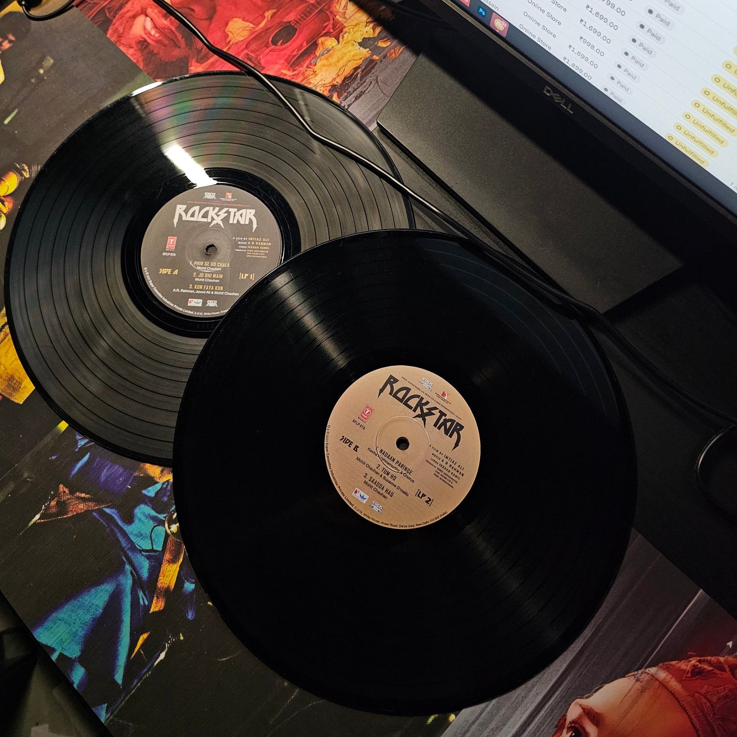 VINYL RECORD - ROCKSTAR (THE FILM)