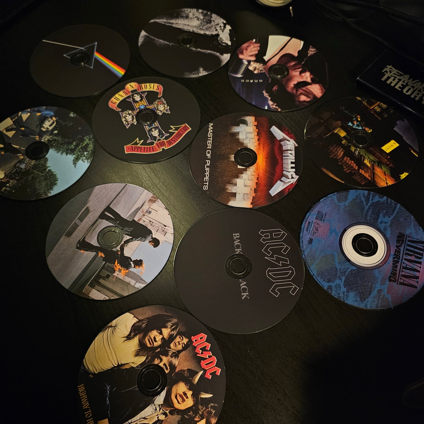 MUSIC CD DECOR SET - ROCK