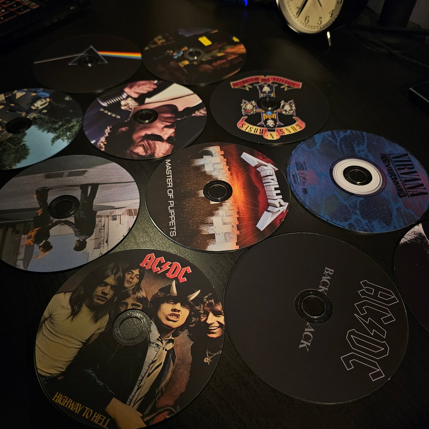 MUSIC CD DECOR SET - ROCK