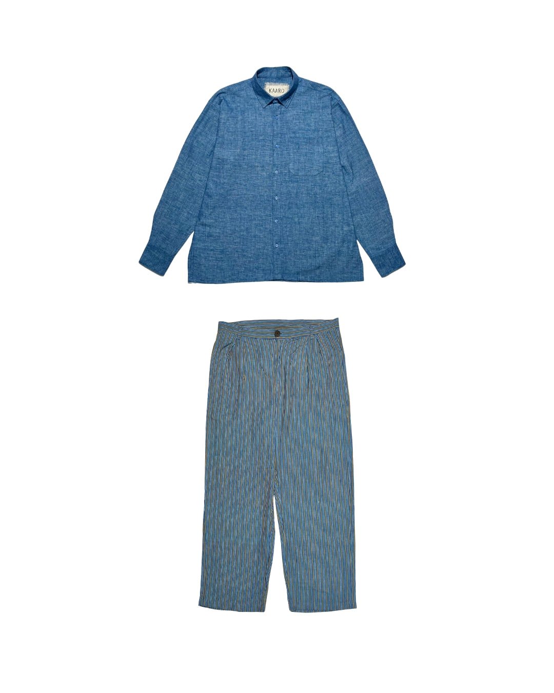 Skyloom & Horizon Handwoven Co - ord Set – 100% Cotton, Made With Love - Kaaro - handwoven cotton - sustainable - ethical