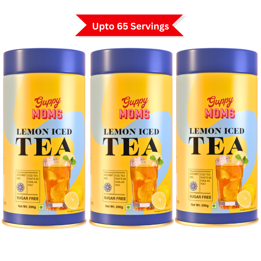 Zesty Lemon Iced Tea (Sugar-Free) | Refreshingly Tangy, Guilt-Free Hydration