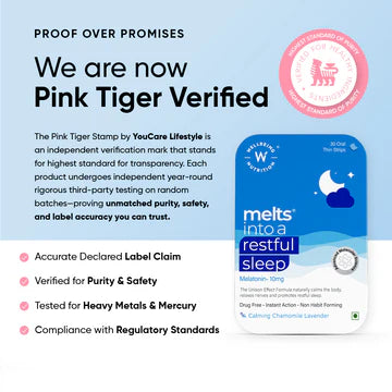Restful Sleep Melts (10mg) | Wellbeing Nutrition
